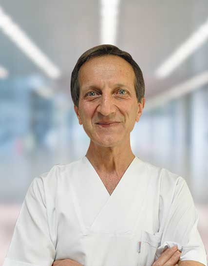 Portrait of Dr. M.D. Kemal KÖRO?LU, a medical professional providing expert, patient-centered and compassionate healthcare services.